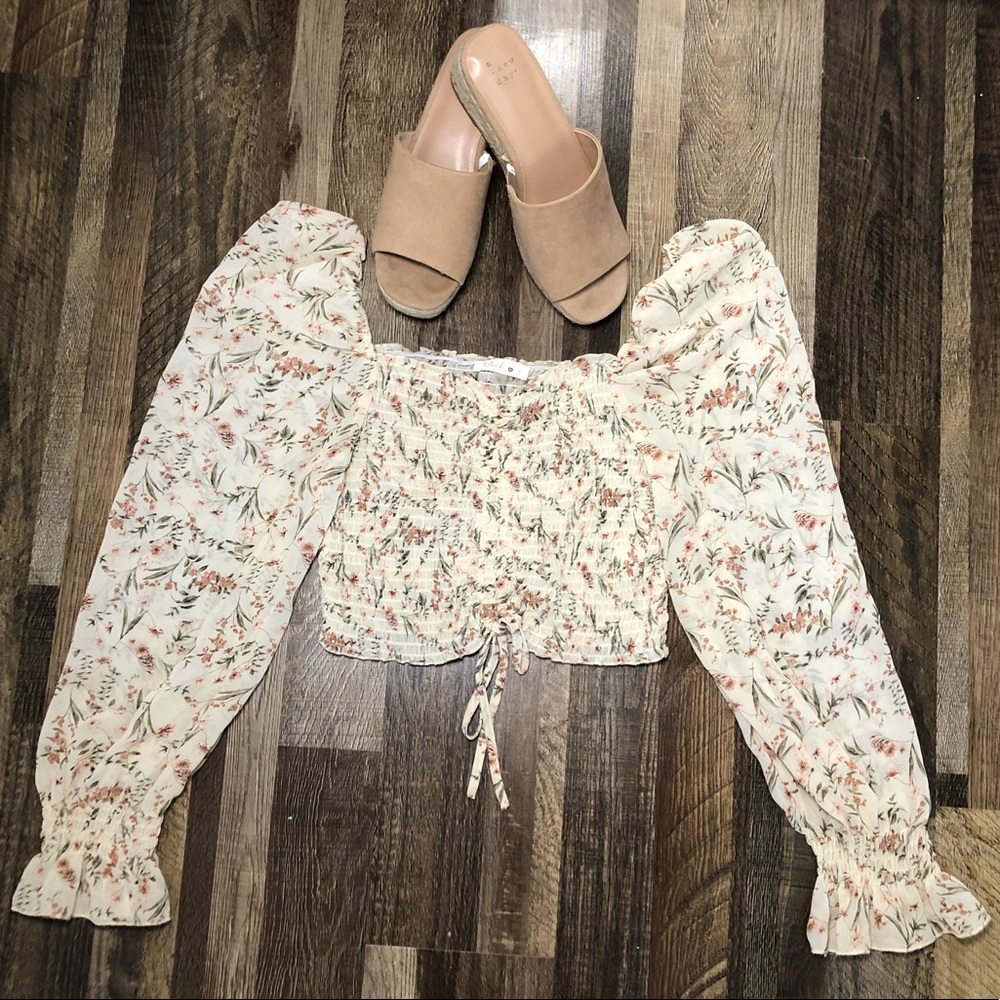 Floral Crop Top